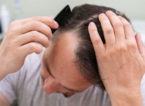 Queda de cabelo